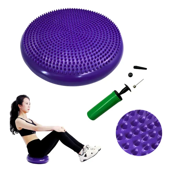 Disco De Balance Y Equilibrio Mini Bosu Erizo Yoga/ejercicio