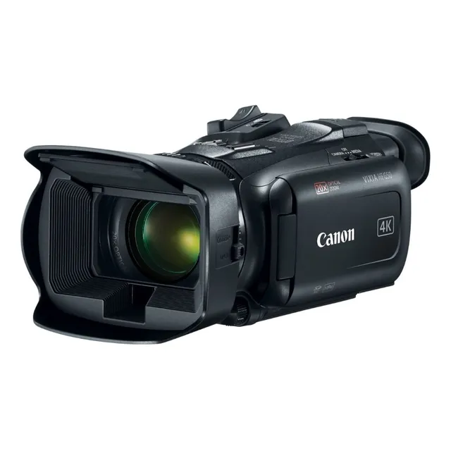 Cámara de video semiprofesional Canon Vixia 4K NTSC negra