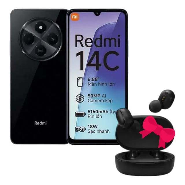 Xiaomi Redmi 14c 256gb 8gb Ram Dual Sim Com Fone