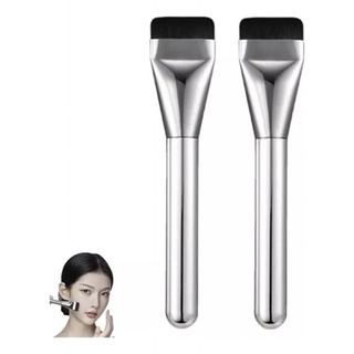 2 Pcs Brocha Para Base Brocha Maquillaje Brochas Kabuki 2 Pcs Brocha Para Base Brocha Maquillaje Brochas Kabuki