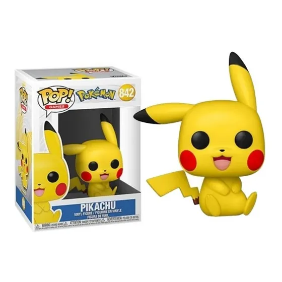 Pikachu (sentado) - Funko Pop 842 Pokemon / Original
