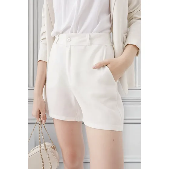 Short De Lino De Vestir Clasico
