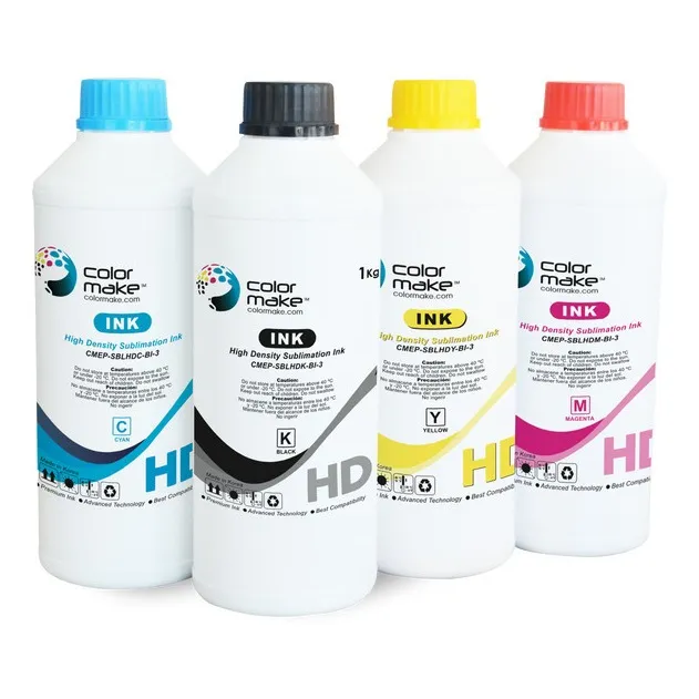 Kit Tinta Para Sublimacion Sublimar 1 Litro  Color Make Cmyk