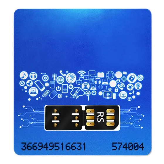 Tarjeta Heicard Unlock Chip Sim Nano Turbo Para