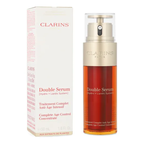 Tratamiento Antiedad Double Serum 2017 Sales 50ml De Clarins Momento de aplicación Día/Noche Tipo de piel Todo tipo de piel