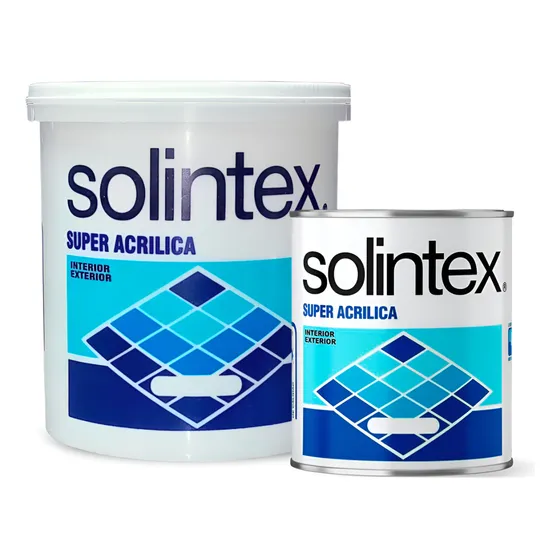 Pintura Solintex Super Acrilica Colores Galon Somos Tienda