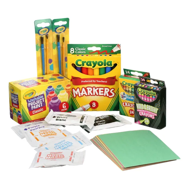 Kit De Manualidades Crayola 100 Pz Color Multicolor