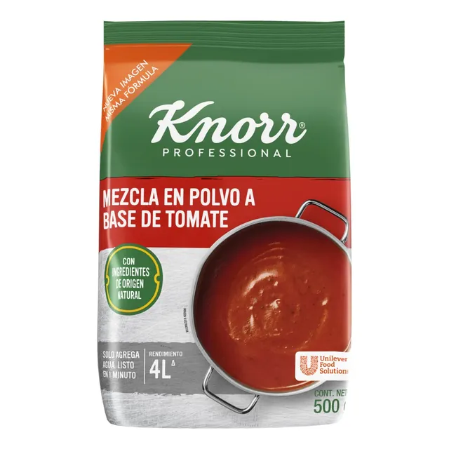 Base De Tomate En Polvo Knorr Bolsa De 500 G Food Solutions Unilever