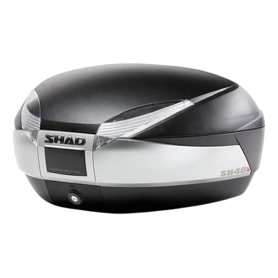 Baul Moto Shad 48 Litros Titanium Agrobikes!