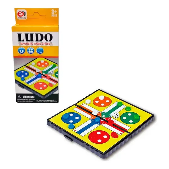 Parchis Ludo Parques Magentico Juego De Mesa