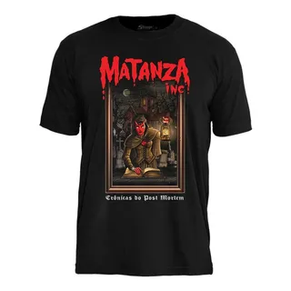 Camiseta Matanza CrĂŽnicas Do Post Mortem Stamp Ts 1410 Camiseta Matanza CrĂŽnicas Do Post Mortem Stamp Ts 1410