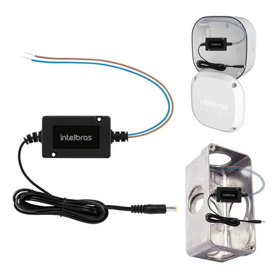 Mini Fonte Alimentação Chaveada 12v 1a Bivolt 50/60hz 12,8w