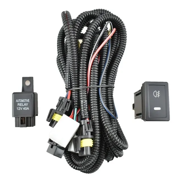 Ramal Cableado Interruptor Relay Botonera Para Neblineros