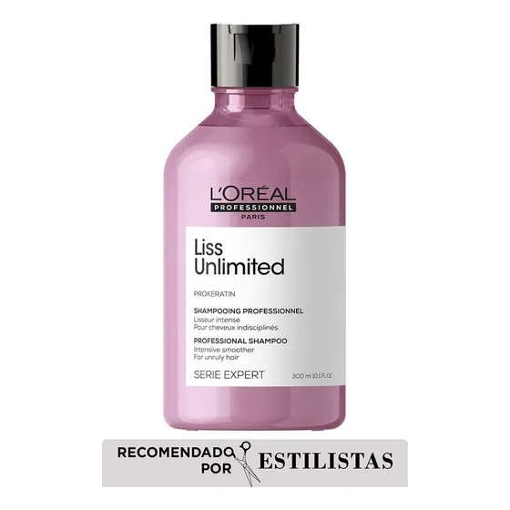 Shampoo Liss Unlimited anti frizz Loreal professionnel 300ml