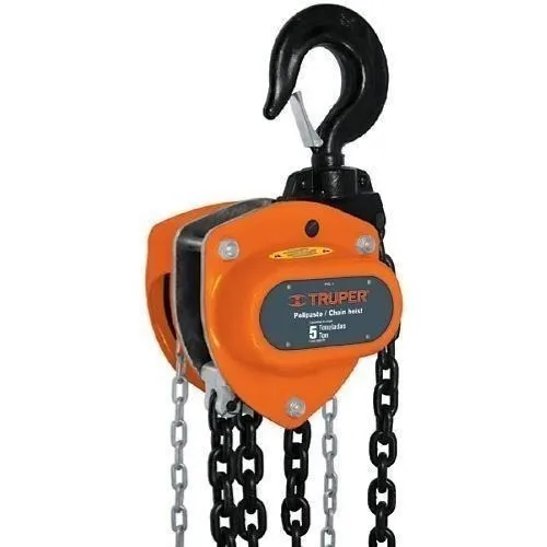 Señorita Cadena 5ton Truper Poli-5 16828