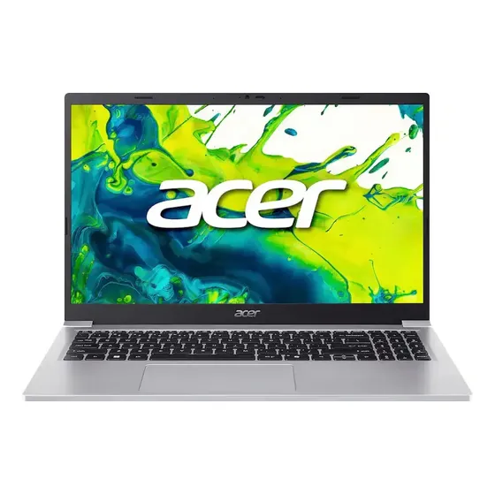 Notebook Acer Aspire Lite 15 15,6" Fhd Intel Core 3 N350 8GB RAM 128GB SSD Windows 11 plata clara