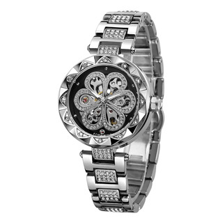 Forsining Reloj Esqueleto Automático Con Esfera Analógica Y Forsining Reloj Esqueleto Automático Con Esfera Analógica Y