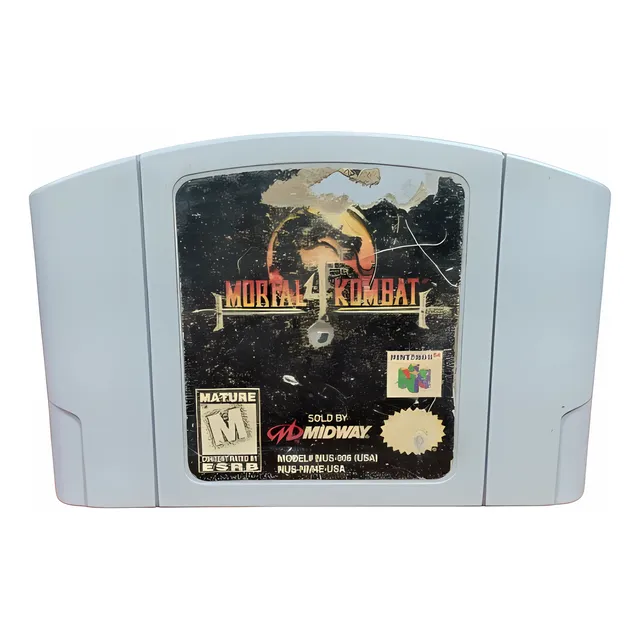 Juego Mortal Kombat Para Nintendo 64 N64 Usado