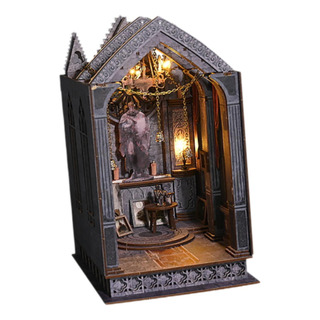 Kits De Casa De Muñecas En Miniatura De Madera 3d, Kits De Casa De Muñecas En Miniatura De Madera 3d,