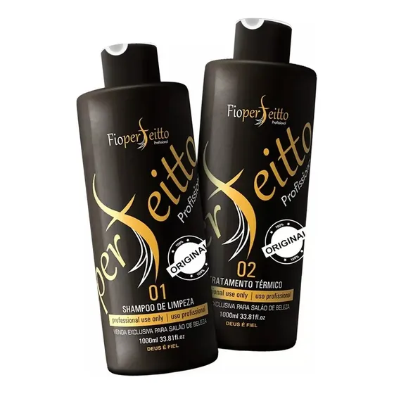 A Melhor Fios Perfeittos Kit  Tradicional Antiga 2x1000ml