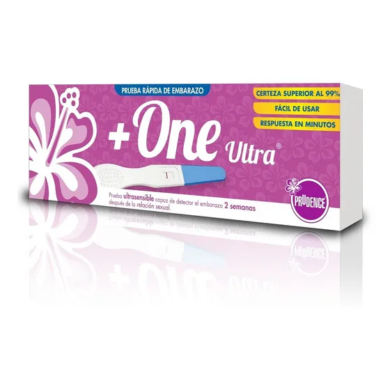 Prueba de Embarazo Prudence One Ultra Test Rápido de Un Uso