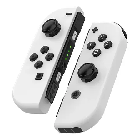 Controles Inalámbricos Tipo Joy Con Para Switch Blanco