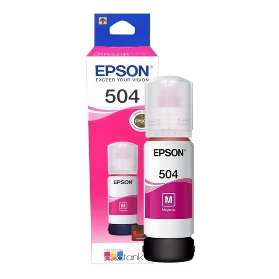 Botella De Tinta Epson T504320 Magenta L4150 4160
