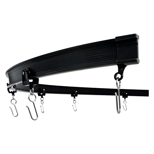 Riel De Techo Curvo Flexible Y Plegable Cortinas, Riel ...
