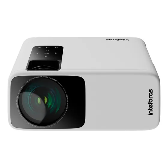 Projetor Pfl5210 Full Hd 3800 Lúmens Intelbras Cor Branco 127/220V