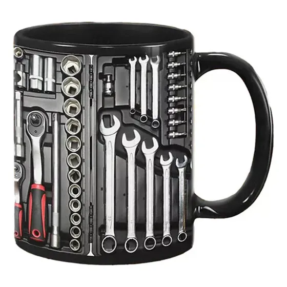 Tazas De Café Únicas Con Motor Mecánico L Novelty Para
