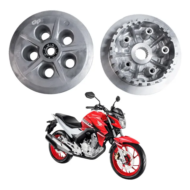 Cubo E Plato Da Embreagem Cb 250f Twister 2016/2024 Gp7 