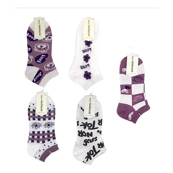Pack 10 Calcetines De Algodón Mujer Top Calidad