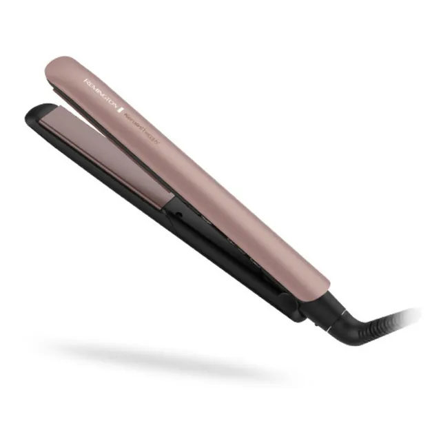 Plancha Keratina Con Aceite De Argan Remington Color Rosa