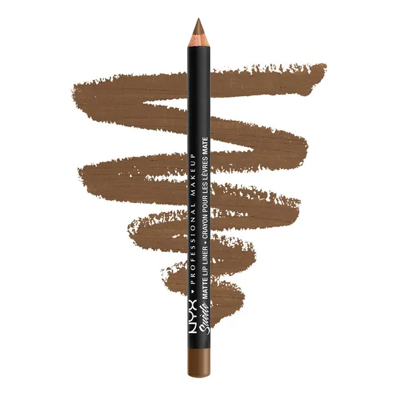 Nyx Lápis Labial Delineador Matte Nyx Suede | Lápis Boca Cor Smll22 Downtown Beauty