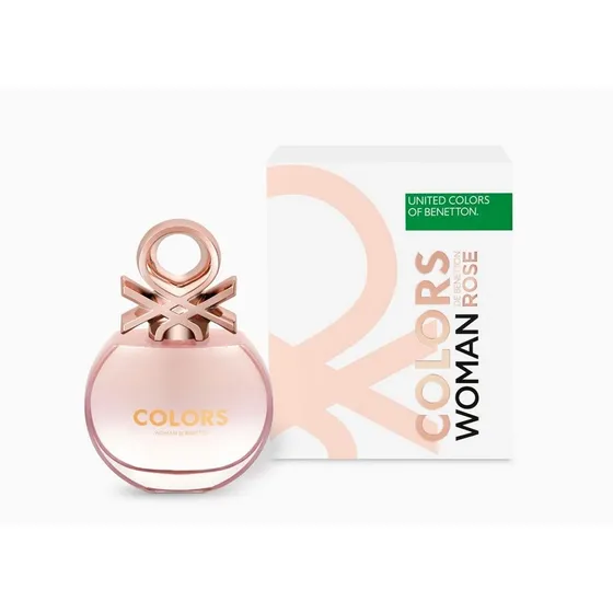 Benetton Colors Rose Wowan Edt 80 Ml