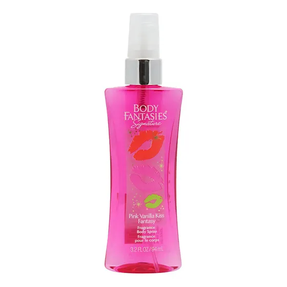 Body Fantasies Pink Vanilla Kiss Fragancia Corporal 94ml