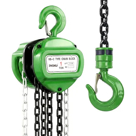 Talha Manual 1 Tonelada 1000 Kg 3m Elevação De Cargas