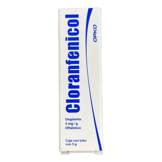 Cloranfenicol Ungüento Oftálmico 5 G