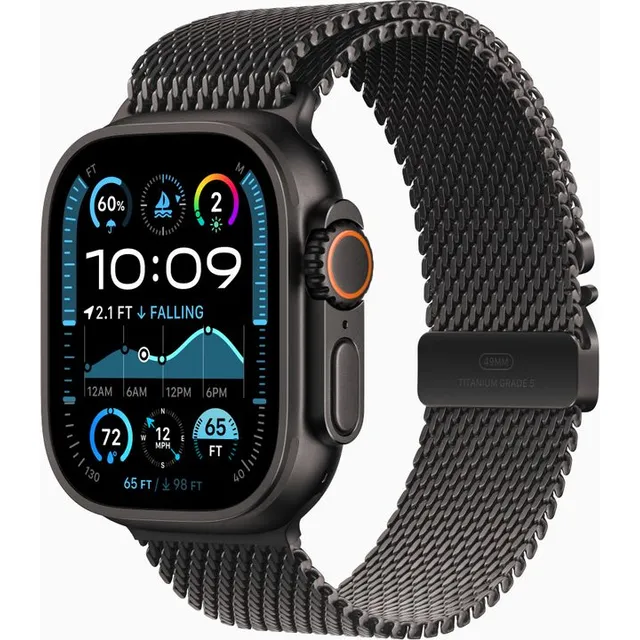 Apple Watch Ultra 2 (49mm) Black | Correa Milanese Loop