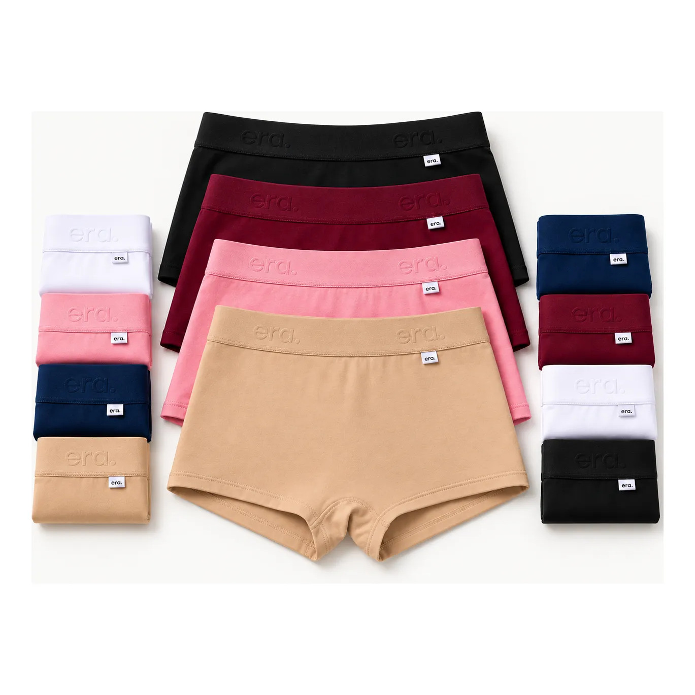 Kit 12 Calcinhas Algodão Premium Era Power Up Cueca Feminina