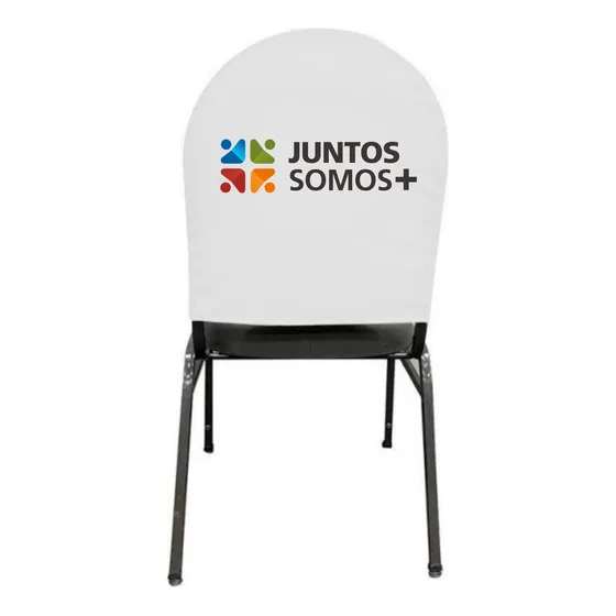 Kit 50 Capas Encosto Cadeiras Eventos Estampa Colorida