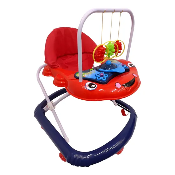 Andadera Para Bebes Rojo Para Ensañar Ah Caminar+accesorios