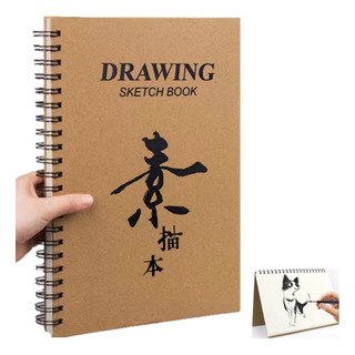 Cuaderno De Dibujo A4 Para Marcadores, Lápices, Acuarelas Cuaderno De Dibujo A4 Para Marcadores, Lápices, Acuarelas