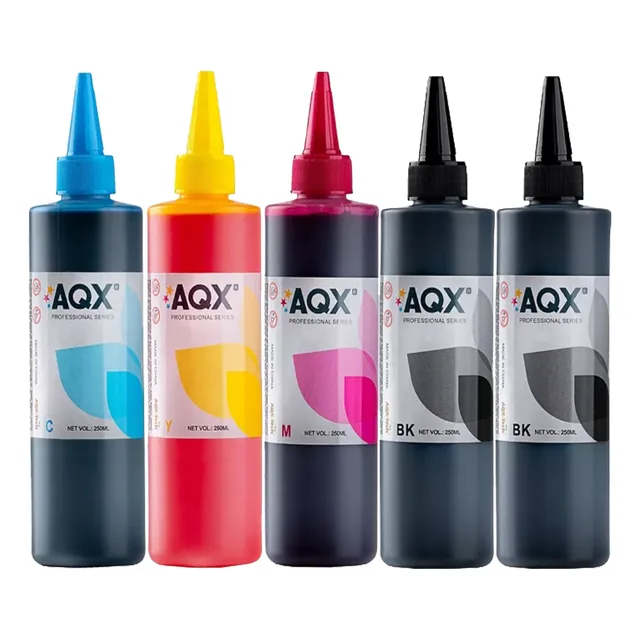Combo Tinta 250x5 Aqx Premium Para Epson L3110 L380 L1300 +