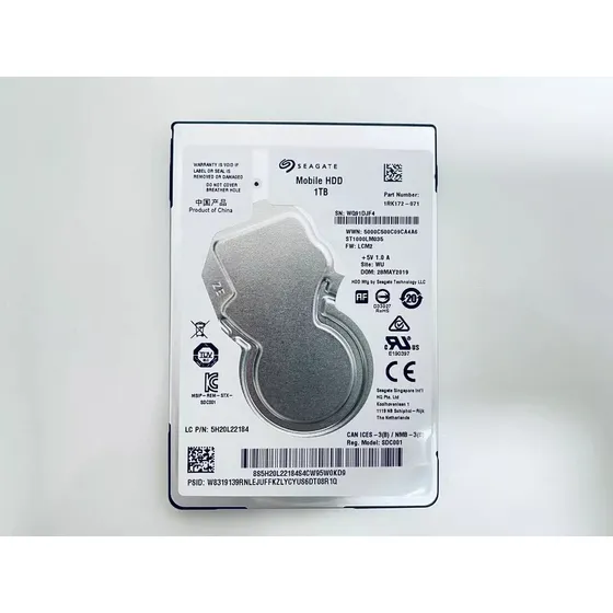 Disco Duro Seagate 1tb 2.5 Sata Pc Dvr 5400 6gbps Rpm Sellad
