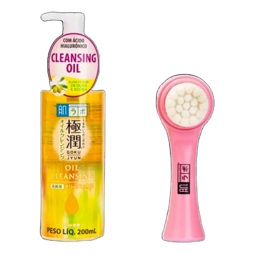 Kit Hada Labo Cleansing Gokujyun Massage (2 Produtos)