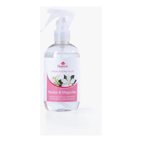 Aromatizante Ambiental Biogreen 240 Ml - Incluye Gatillo