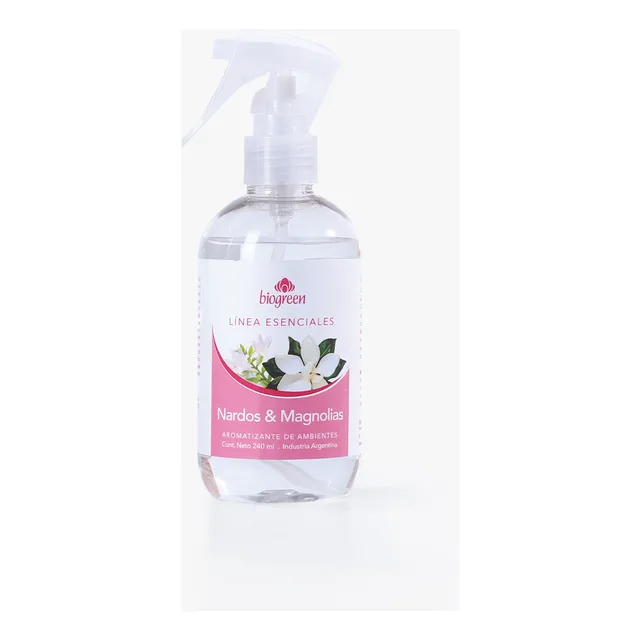 Aromatizante Ambiental Biogreen 240 Ml - Incluye Gatillo