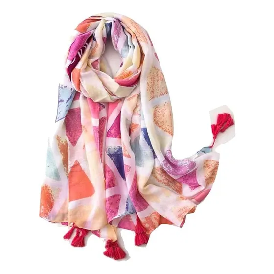 Pareo O Pashmina Estampado Slowly - Aiub