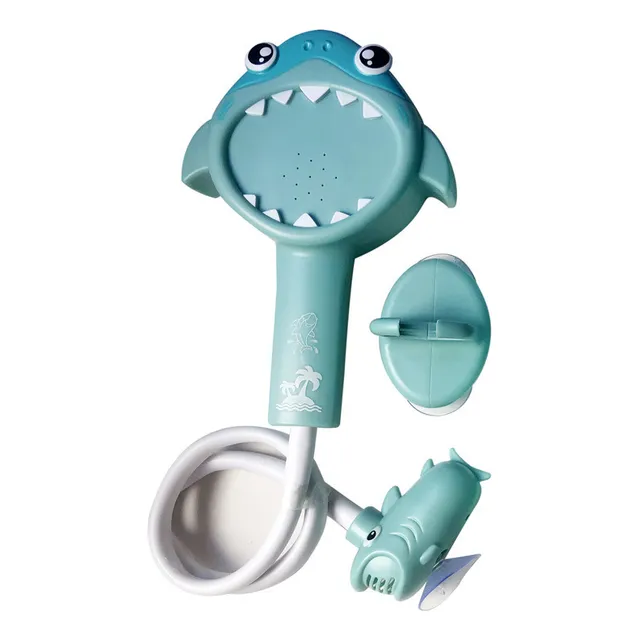 Cabezal Ducha Juguete Infantil Automática Tiburón Para Tina